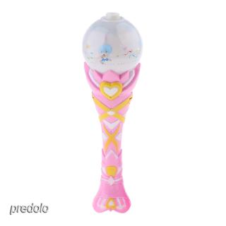 Light Up Magic Wand Bubble Maker Toy with Music For Kids Gift