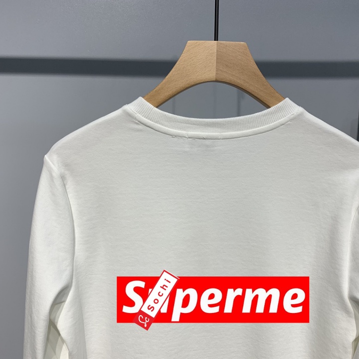 Áo thu đông nam tay dài, áo nỉ sweater đẹp, thời trang in hình ở ngực mã SW99