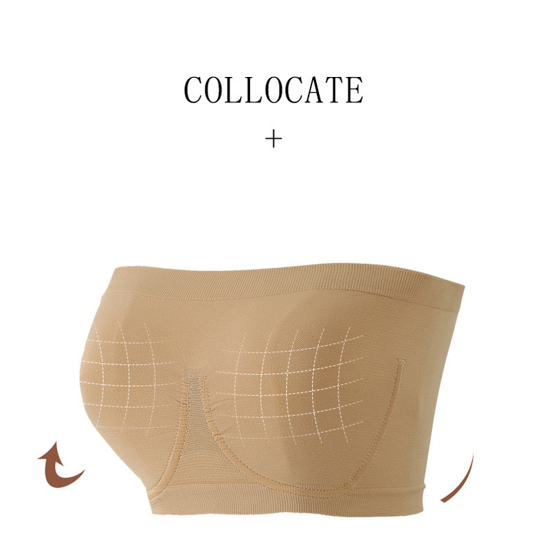 Set 4 Áo Ống Không Dây Plus Size Cho Nữ