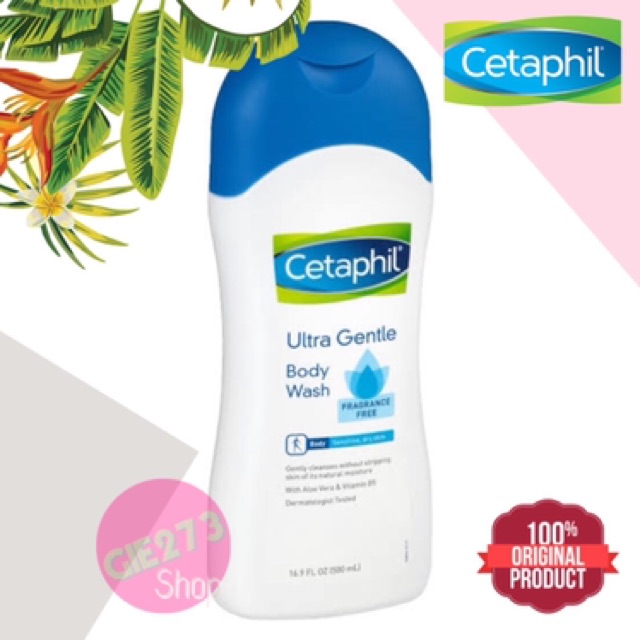 (hàng Mới Về) Sữa Tắm Cetaphil 500 ml / 500ml Cao Cấp