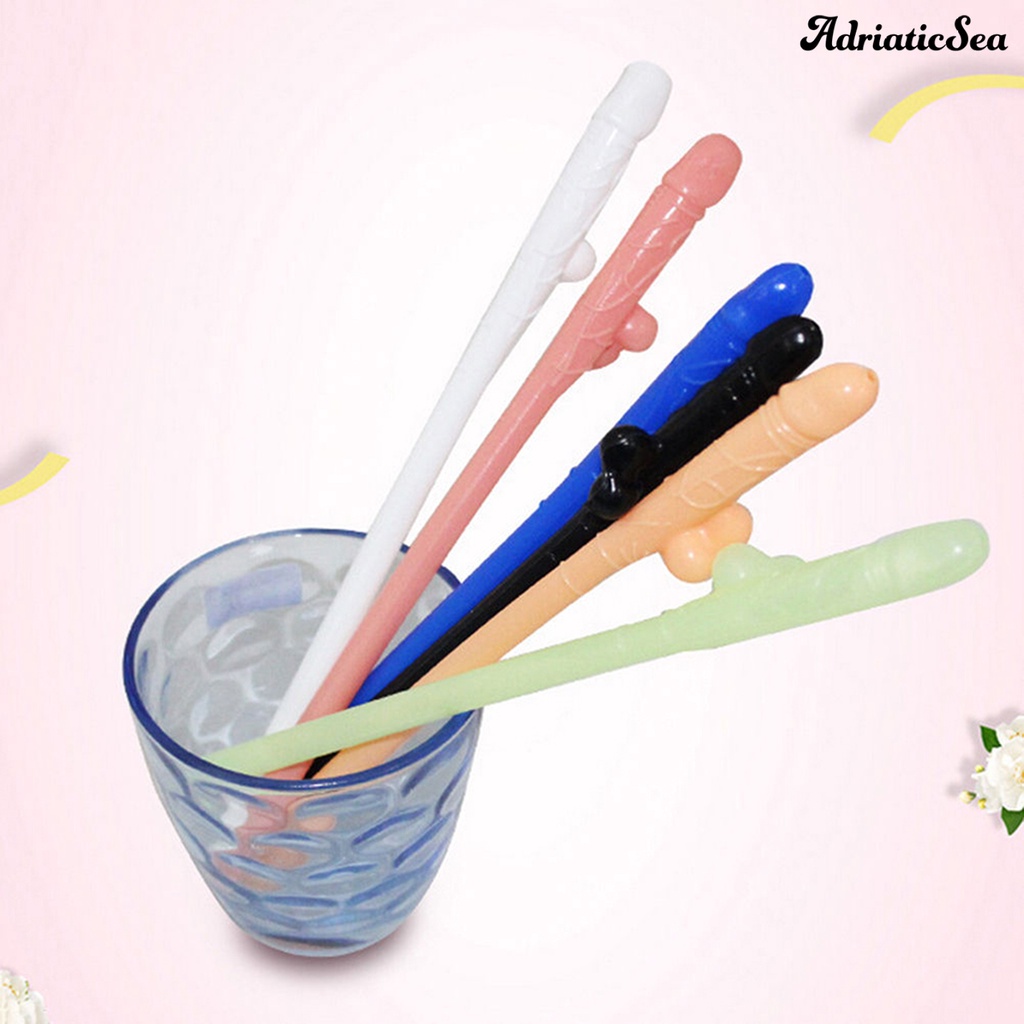 Bộ 10 ống hút nhựa tạo hình độc đáo