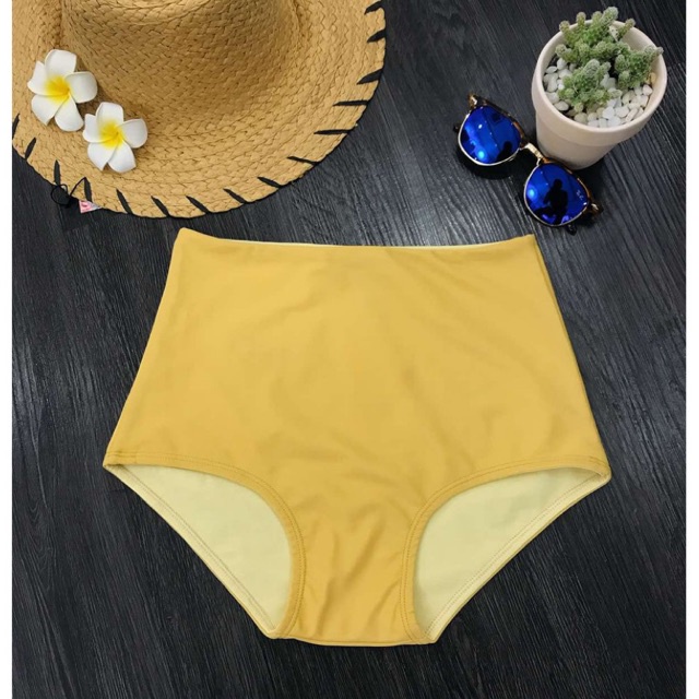 Quần bơi lẻ màu vàng VIBES Bikini Bottoms Sunrise