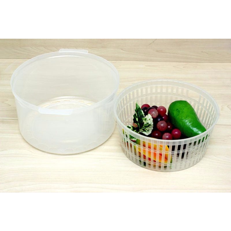 Dụng cụ quay rau củ giúp ráo nước loại lớn chính hãng Tashuan - BX2730