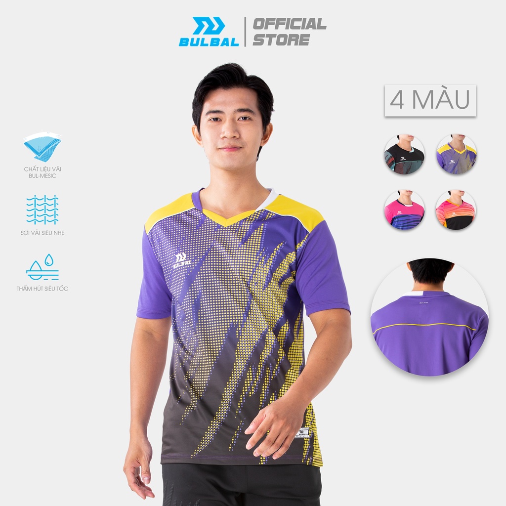 Áo Cầu Lông Nam Bulbal Badminton Ss22 Chuyên Nghiệp, Chất Vải Mè Bul-Mesic, Dùng Trong Tập Luyện Và Thi Đấu Cầu Lông