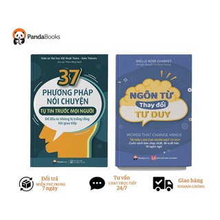 Combo 2 sách ngôn từ thay đổi tư duy + 37 cách trò chuyện