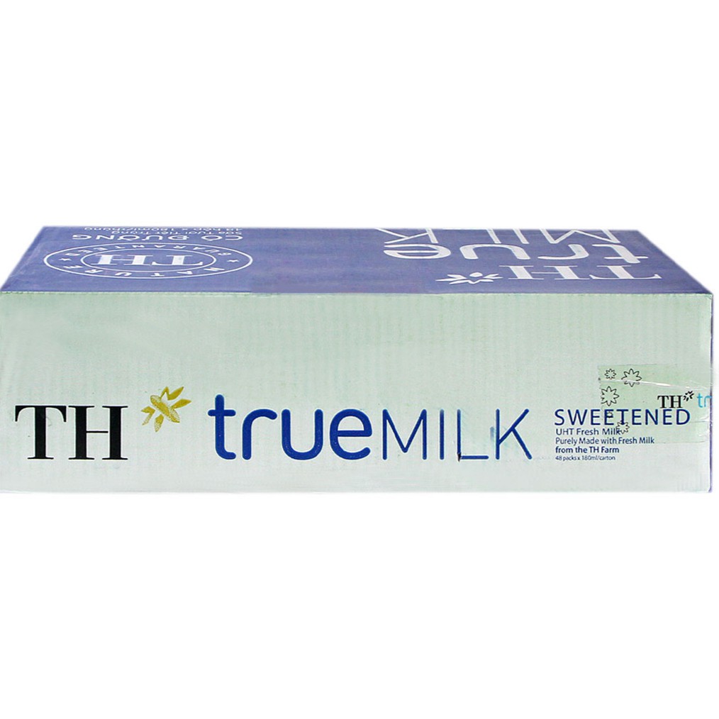 Thùng 48 hộp Sữa TH TRUE MILK Ít đường 180ml