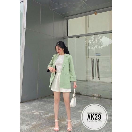 Áo khoác blazer big size từ 60kg-90kg