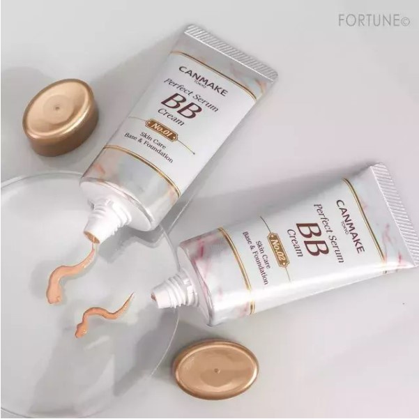 Kem nền Canmake Perfect Serum BB Cream SPF50/PA+++ mẫu mới Nhật Bản - 30g