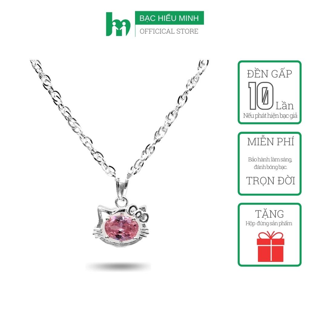 Dây Chuyền Trẻ Em DTE051P Bạc Hiểu Minh
