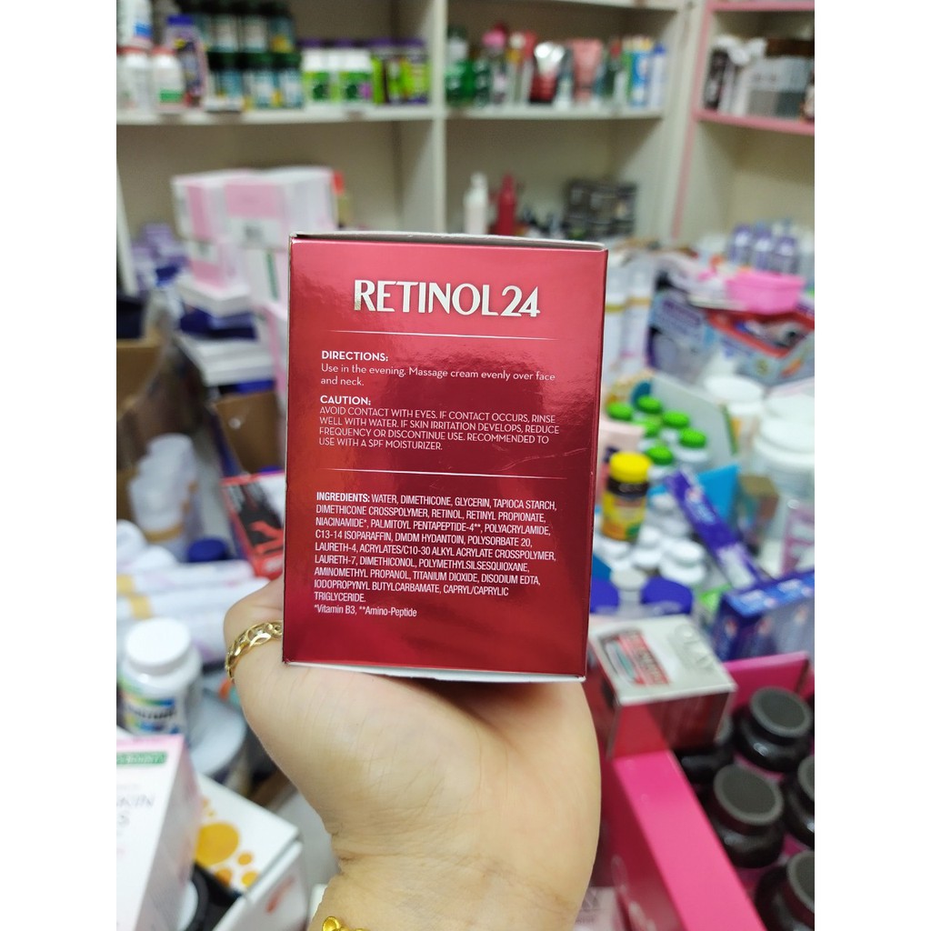 Kem olay Mỹ chống lão hóa trắng mịn da Retinol  24 Night