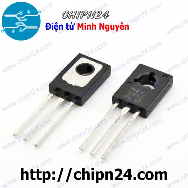 [10 CON] Transistor D882 TO-126 NPN 3A 40V (2SD882 882)