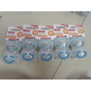 Bộ 2 ty ngậm Nuk Happy Days silicon