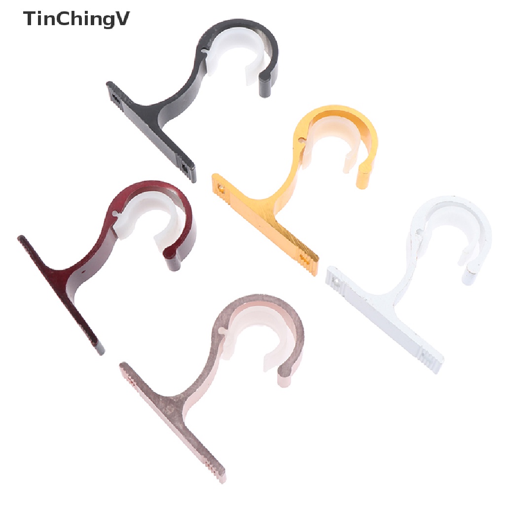 Bộ 2 Móc Treo Rèm Cửa Bằng Thiếc Dày Dặn Tiện Dụng Cho Gia Đình