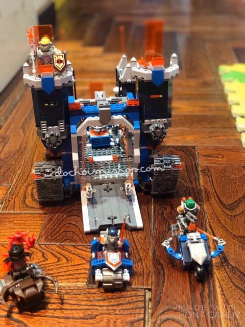 Có sẵn 🌟🌟 Lắp Ráp Pháo Đài Hiệp Sĩ Nexo Knights Bela 10490 🌟🌟