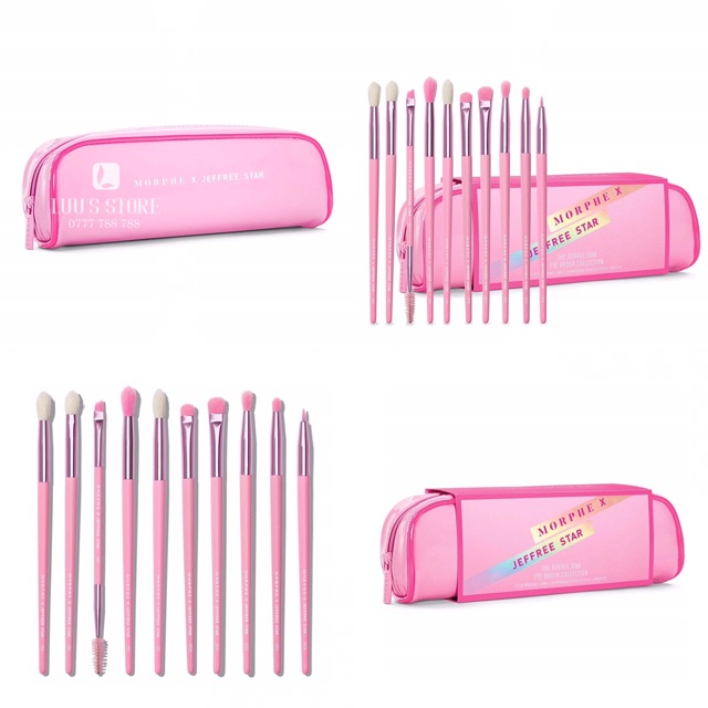 Set Cọ Mắt Morphe x Jeffree Star - The Jeffree Star Eye Brush Collection