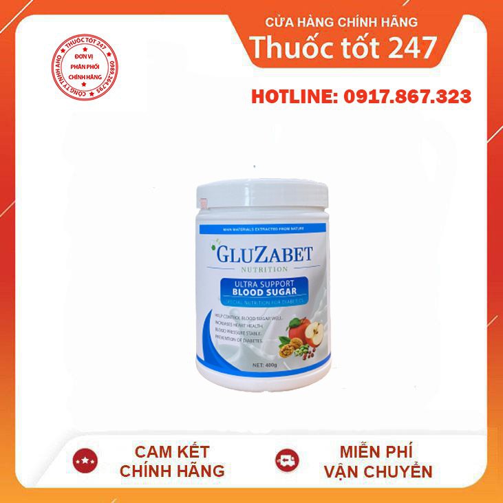 TPBS Gluzabet 400 Gram - Sữa dinh dưỡng chuyên biệt dành cho người tiểu đường