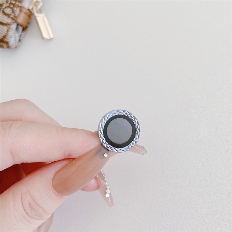 Bộ 3 dán camera kim cương phay cho iPhone 13 Mini, 13, 13 Pro, 13 Pro Max bảo vệ mắt camera siêu đẹp lấp lánh