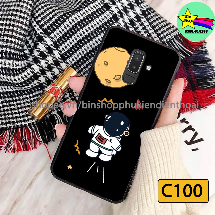 Ốp lưng Samsung A6 Plus / Samsung J8 / Samsung A8 Plus in hình Vũ trụ ngân hà cá tính, đáng yêu