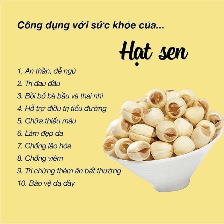 Hạt sen sấy giòn thơm ngon 300G