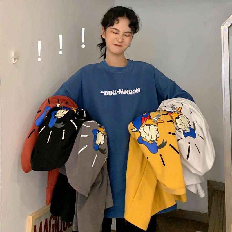 Áo Thun tay lỡ Unisex DUCK MINSION