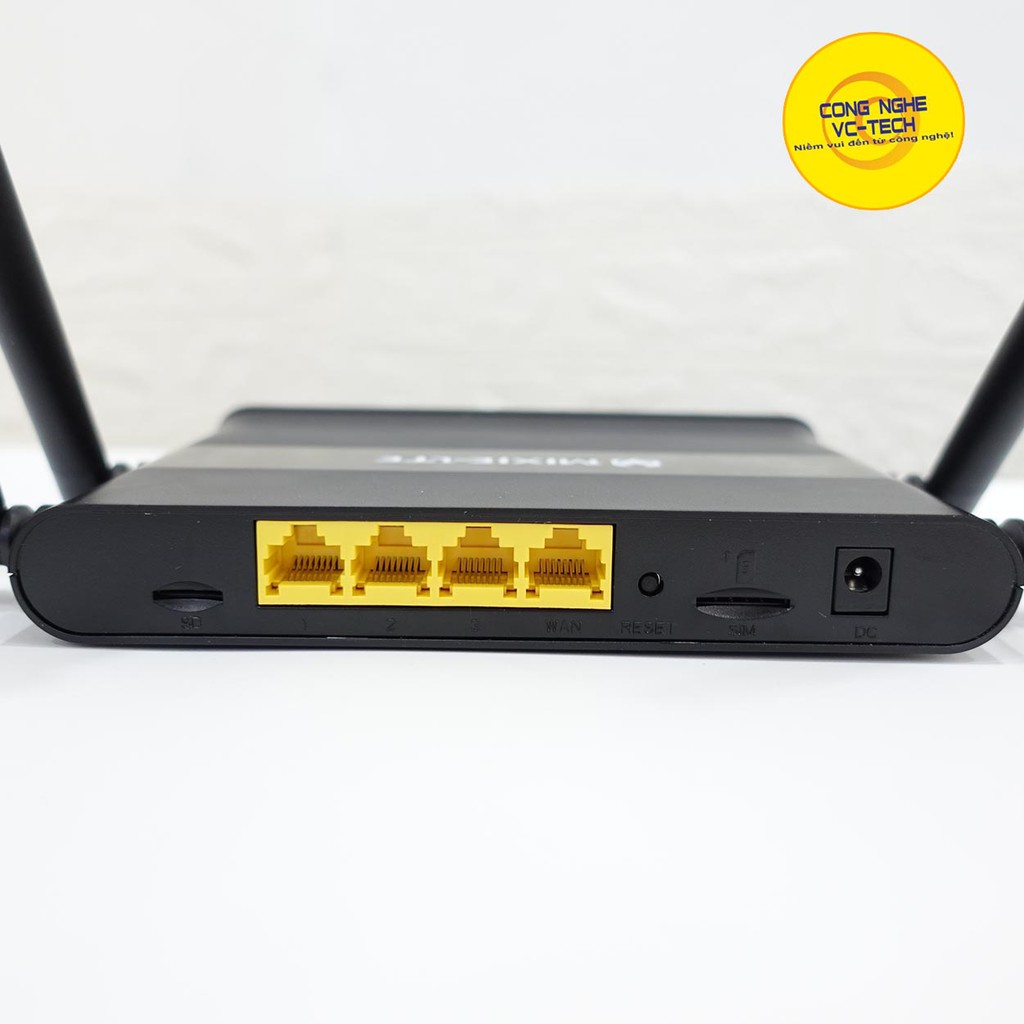 Bộ Phát Wifi 3G/4G Tốc Độ Cao MIXIE-LTE 4 RÂU Hỗ Trợ Phát Wifi Từ SIM 4G  INTERNET TRÊN MỌI NẺO ĐƯỜNG