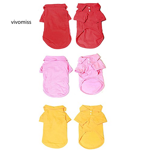 Áo Sơ Mi Mùa Hè Dành Cho Thú Cưng