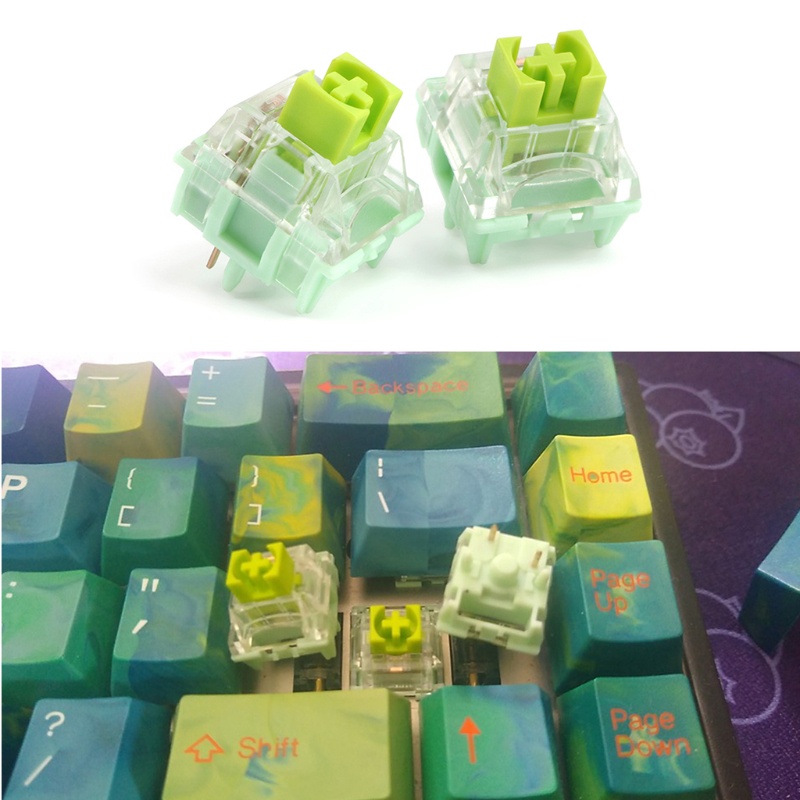 Set 2 công tắc tuyến tính 2pin TTC SMD ACE RGB SMD cho bàn phím cơ