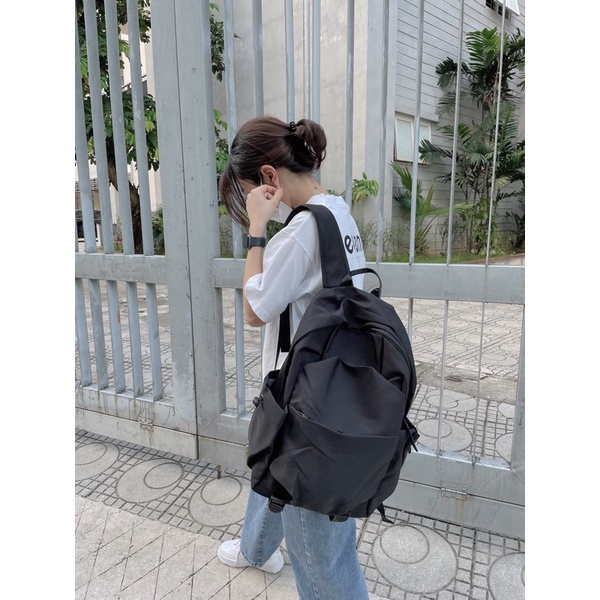 BL211/ Balo Ulzzang thời trang 2022 chất oxford cao cấp bền mịn cỡ lớn đi học đi chơi đựng laptop 16inch