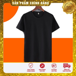 Áo thun nam trơn, áo thun cổ tròn, tay ngắn Basic