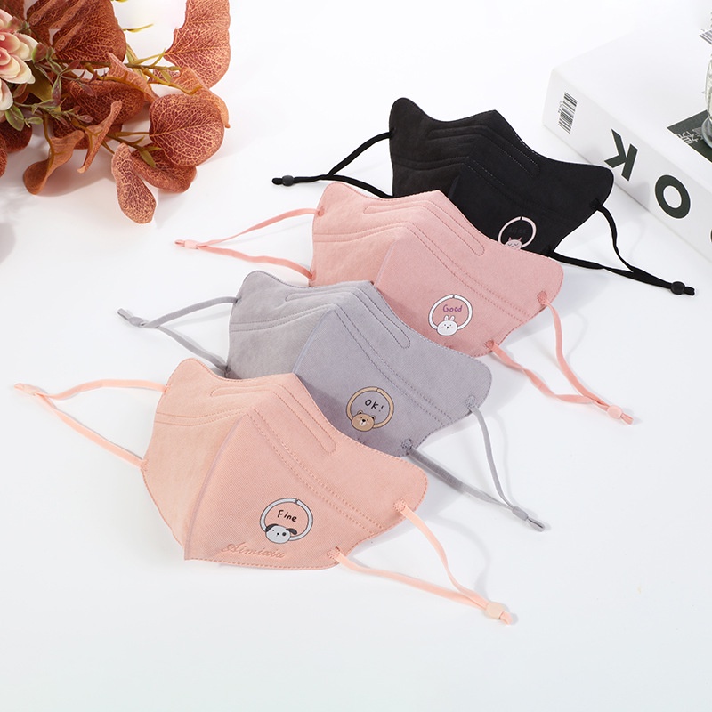 Khẩu trang vải cho bé 3-14 tuổi Khẩu Trang cotton Chống Bụi/Tia UV Thoáng Khí In Họa Tiết Hoạt Hình Có Thể Giặt Và Tái Sử Dụng Cho Bé Từ khẩu trang vải kháng khuẩn trẻ