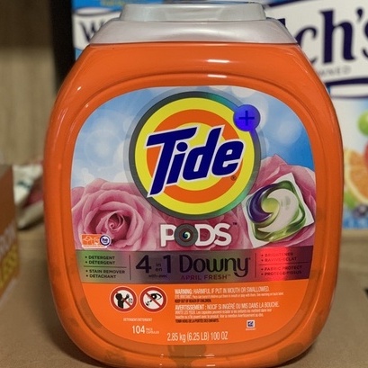 Viên Giặt Xả Tide Pods Ultra Oxi 104 Viên Hàng Chuẩn Mỹ