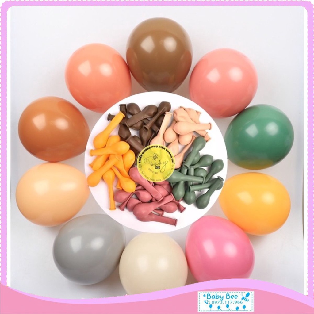 Bóng Cao Su Lì Tông Xuân Size Nhỏ 5inch 15cm