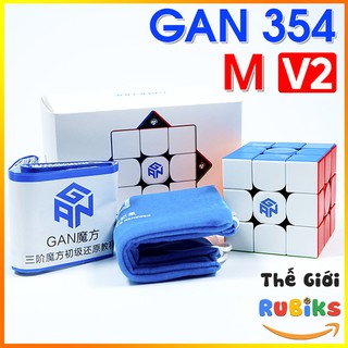 Rubik 3x3 GAN 354 M V2 Stickerless 3x3x3