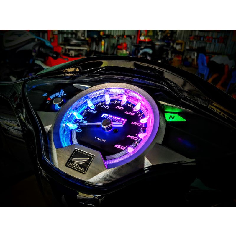 Đèn Demi, bàn thờ, đồng hồ siêu sáng cho Future 125i, Fu led