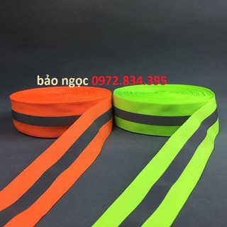 Cuộn dây phản quang vải khổ 5cm x100m