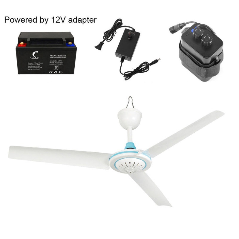 Quạt Treo Trần Nhà Không Tiếng Ồn 12v 2.35m 27.5 &quot;35.4&quot; 41.3 &quot;