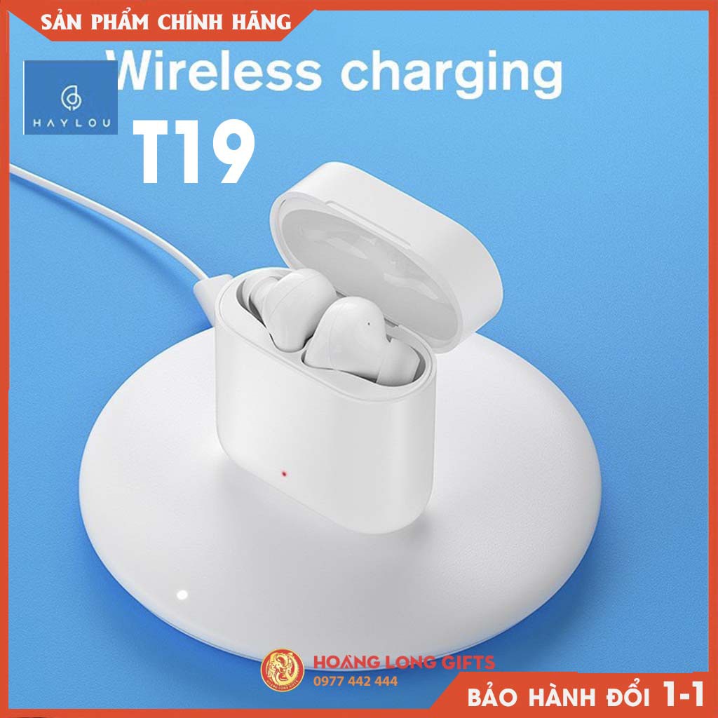 (Chính hãng nguyên Seal) Tai nghe bluetooth TWS Xiaomi Haylou T19 bluetooth 5.0 xạc không dây BH 06 tháng