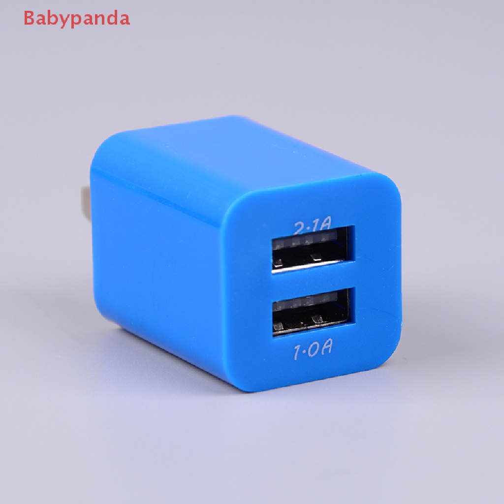 Củ Sạc AC 2 Cổng USB Phích Cắm US Cho Điện Thoại Thông Minh