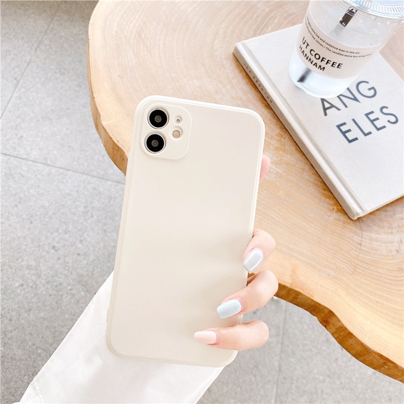 Ốp lưng trơn cạnh Vuông Iphone 6s,6 plus,6s plus,7,8,7 plus,8 plus,X,Xs,Xr,Xs Max,11 Pro