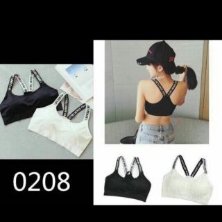 Áo bra mã 0208 dây áo in chữ