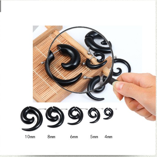 Khuyên Tai Nam Nữ Cá Tính, Khuyên Tai Horn Earrings (1 Chiếc)