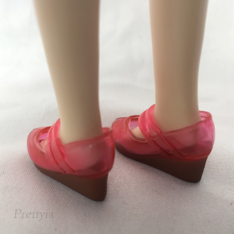 Set 3 Đôi Giày Nhựa Thời Trang Cho Búp Bê Blythe Licca Licca / Dollfie Dod Sd Dd