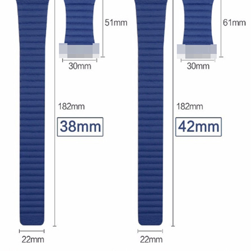 Dây da đeo tay 44 mm 40mm 42mm 38mm chuyên dụng cho đồng hồ Apple watch Series SE 6 5 4 3 2 1