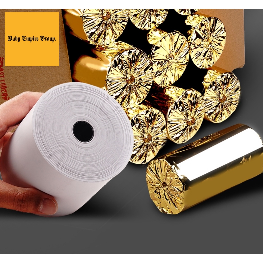 Một thùng Giấy In hóa đơn khổ rộng 80x80mm lõi ống nhỏ (24 cuộn x 1 thùng)