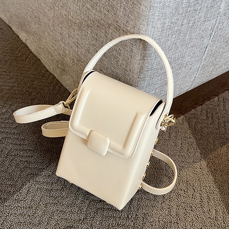 Túi Đeo Chéo Hình Vuông Cỡ Nhỏ Màu Tương Phản Thời Trang Mùa Hè 2022 Cho Nữ