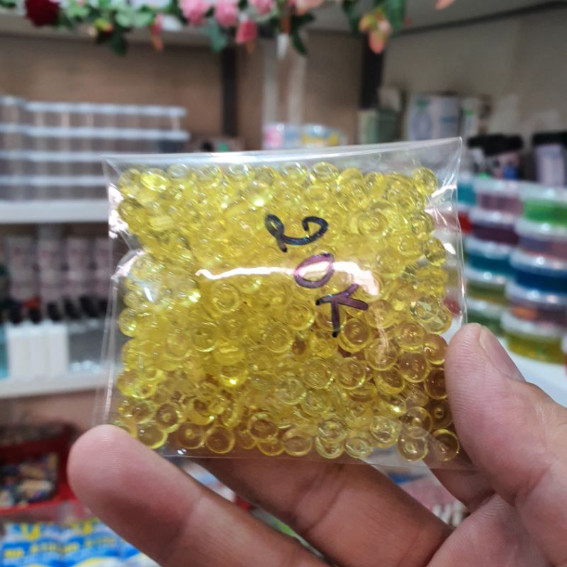 Hạt Fishbowl Nguyên liệu làm Slime, Trang Trí Slime Siêu Đẹp