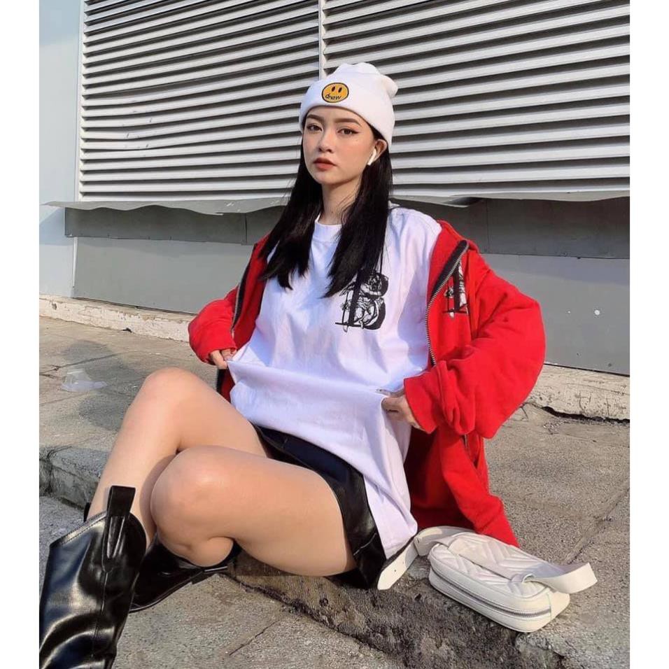 Áo thun tee thiên thần B BOBUI CHUẨN REAL- màu trắng