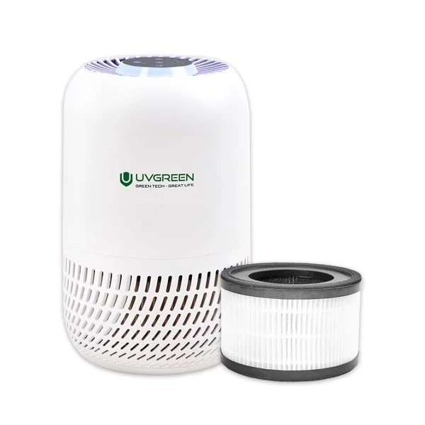 Máy lọc không khí diệt khuẩn UVGREEN KA150, Phòng 15m2, Công nghệ UVC LED, Lõi lọc HEPA 3 lớp lọc sạch 99,97% bụi mịn