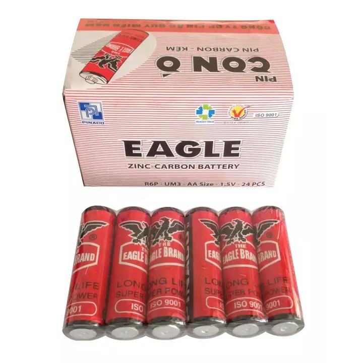 Cặp pin AA Con Ó Pinaco 1.5V cặp 2 viên