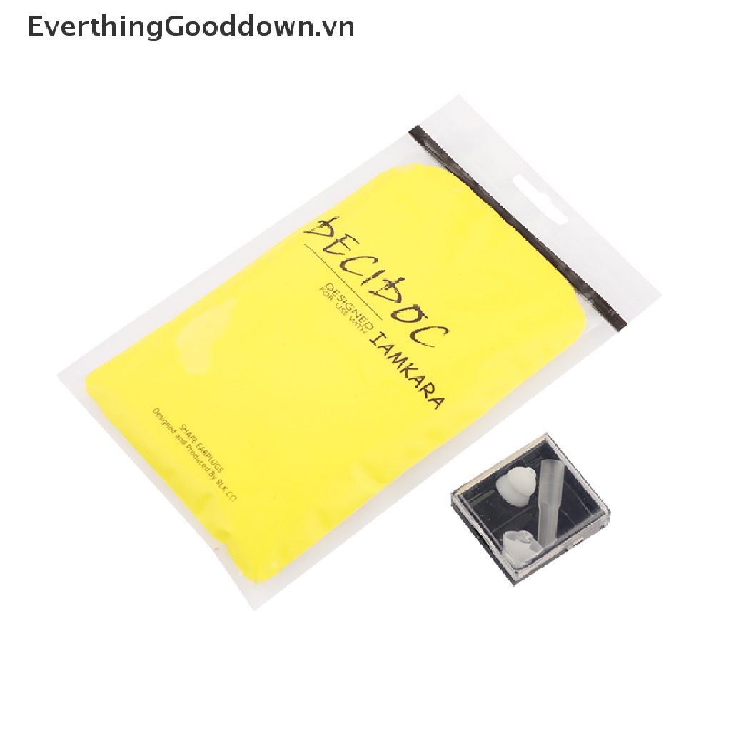 Everthingood Set 60 Nút Bịt Tai Chống Ồn Có Thể Gấp Gọn Tiện Lợi Khi Ngủ